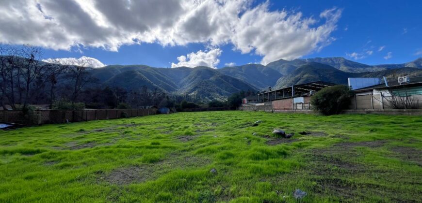 Gran terreno en Olmué